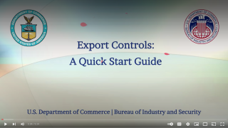 Export Controls: A Quick Start Guide